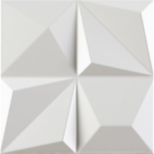 187346 - Shapes - Multishapes white 25x25