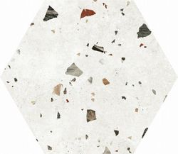 Sonar White Hexagonal 48x56