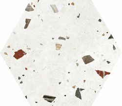 Sonar White Hexagonal 48x56