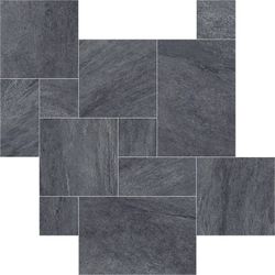 Tracia Charcoal Modulaire 44x66 Antidérapant