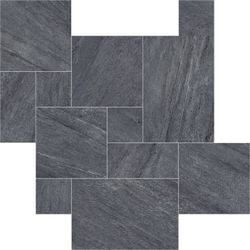 Tracia Charcoal Modulaire 44x66 Antidérapant