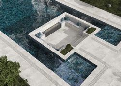 Aigue-marine Tropique 14,7x14,7 cm Ext