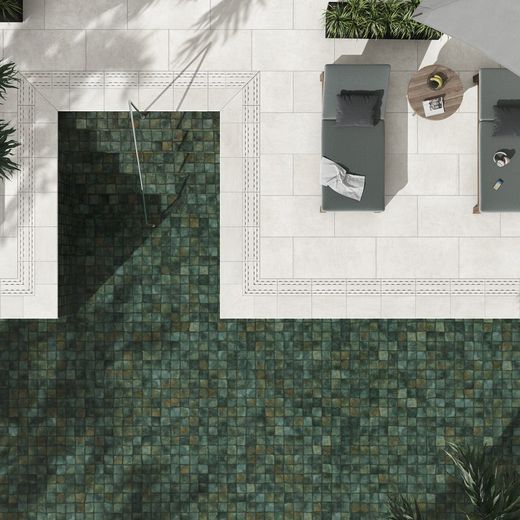 Tropic Turqueta 14,7x14,7 cm Ext.