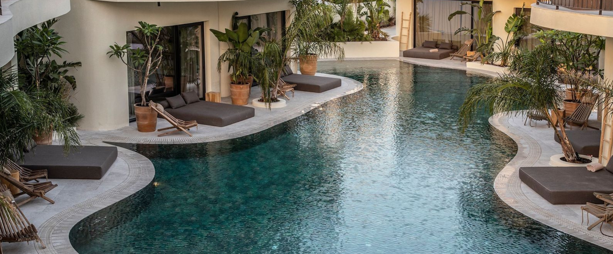 Carrelage pour piscine extérieure