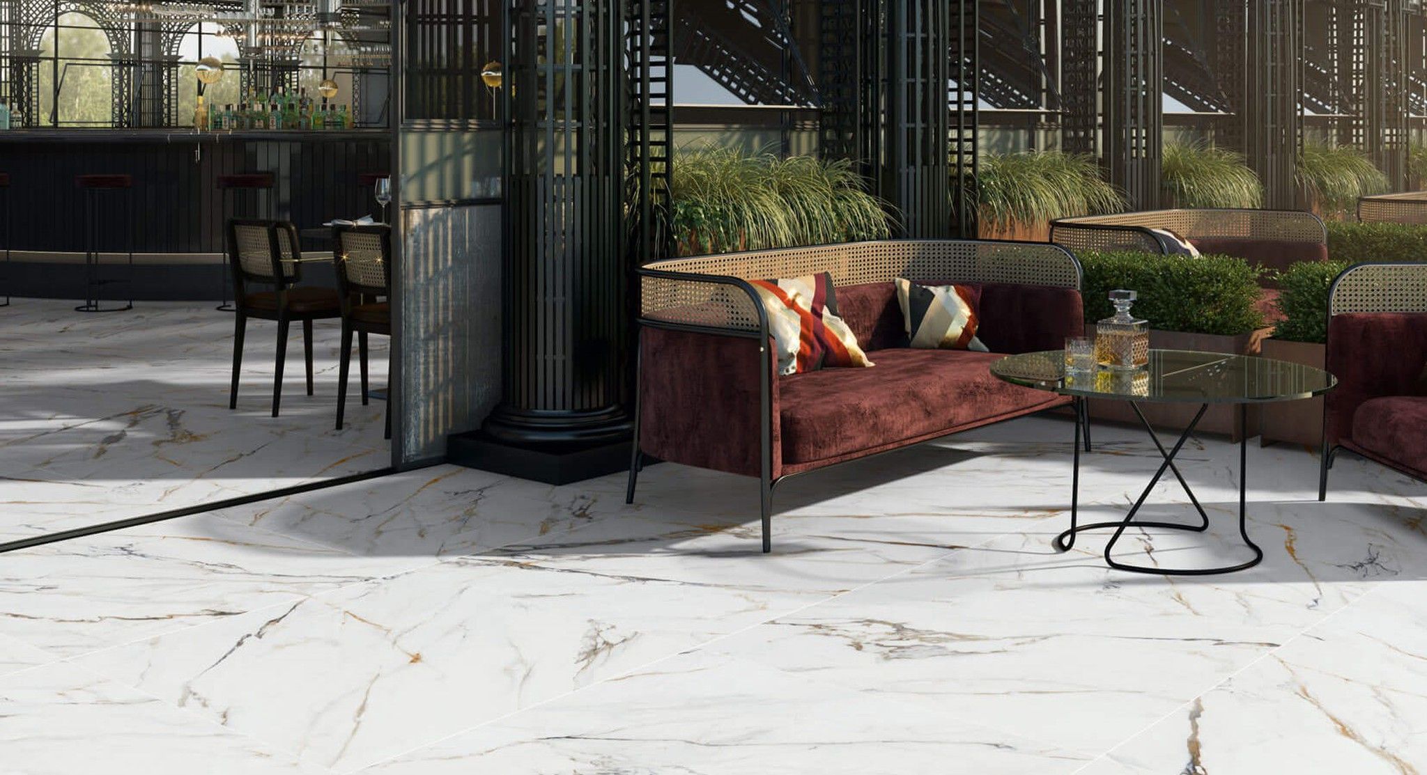 Pavimentos y componentes para baño